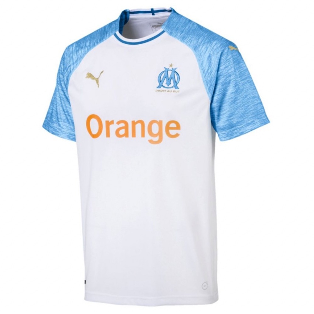 Puma Authentic Olympique Marseille 2019 France Soccer 753542 Jersey Men’s Sz: M - Picture 3 of 7